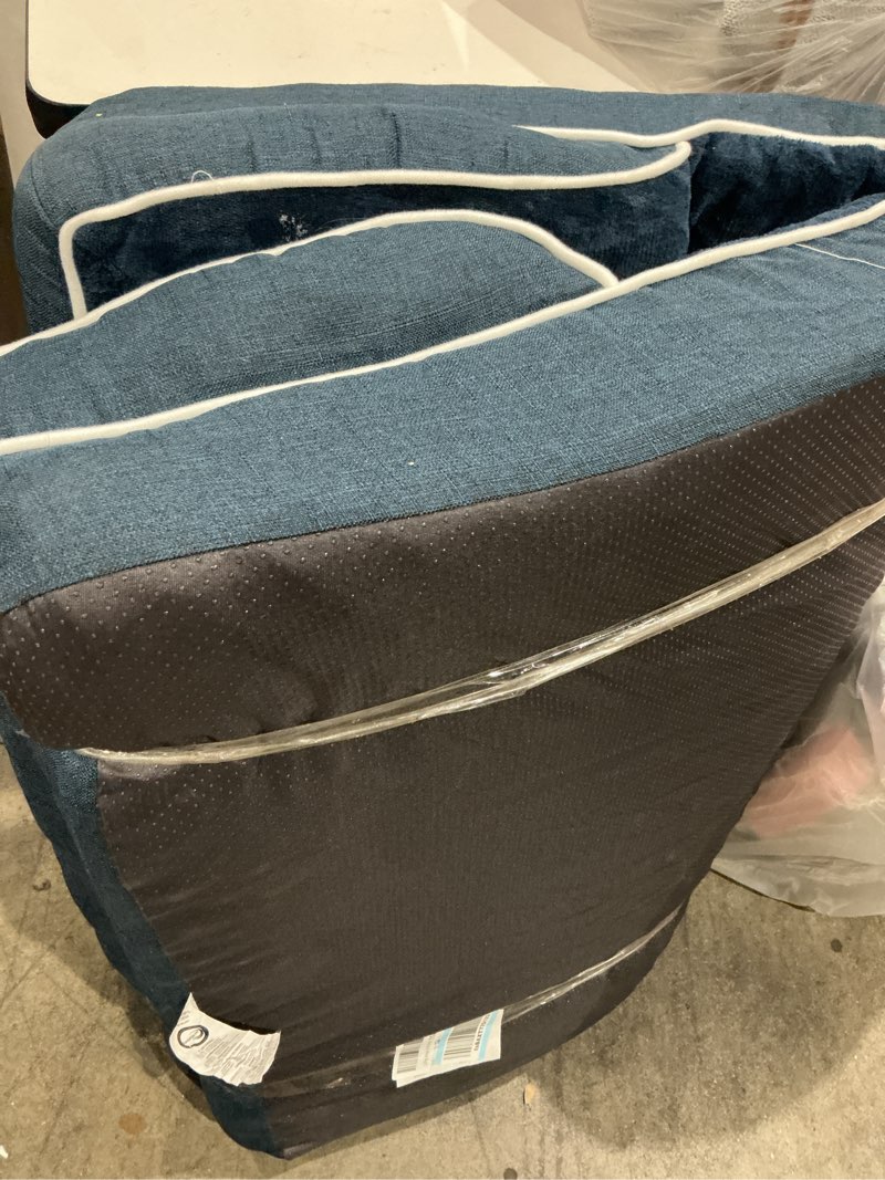 Condition photo showing Good Condition for eheyciga orthopedic xl dog beds, waterproof memory foam dog bed for extra large dogs, non-slip bottom and egg-crate foam big pet couch bed with washable removable cover, navy 48.0"l x 35.0"w x 8.0"th navy