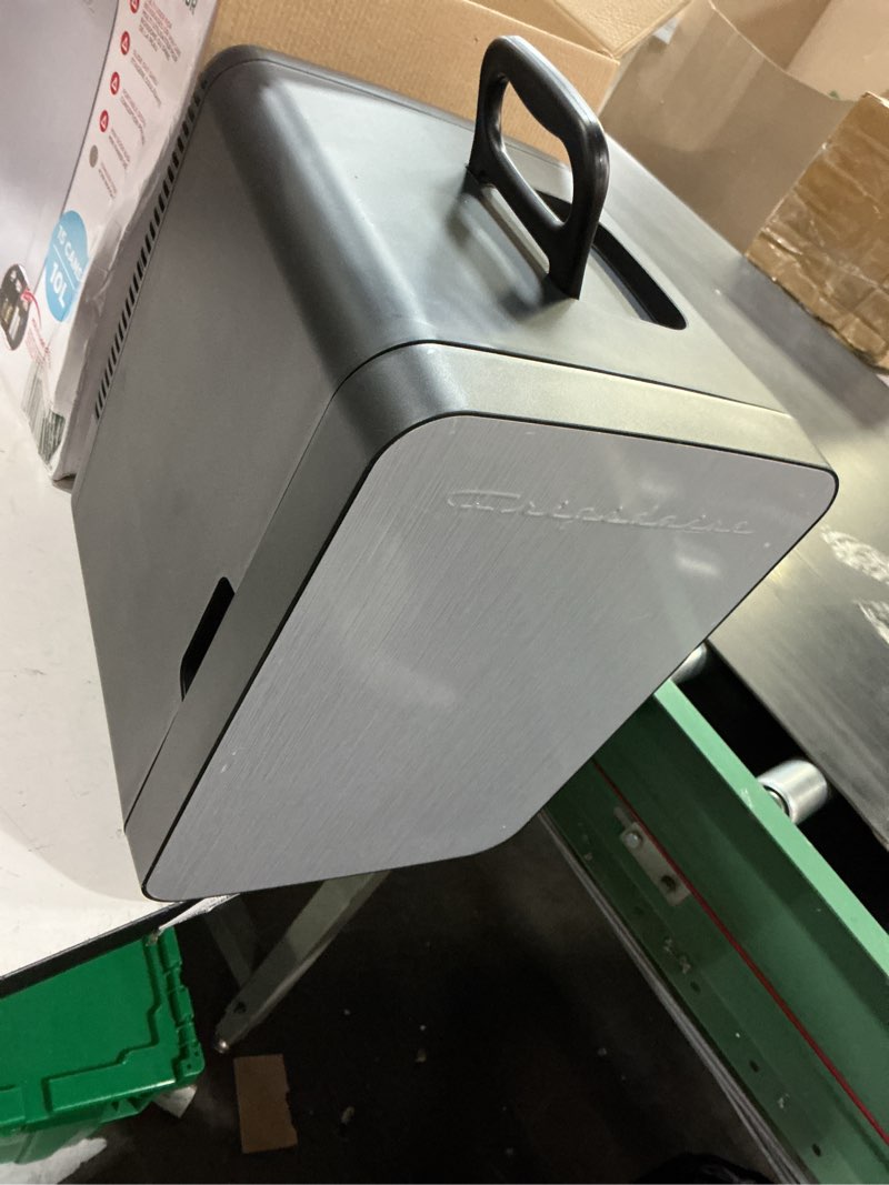 Condition photo showing Good Condition for Frigidaire Portable 10L, 15-can Mini Fridge Brushed Stainless Rugged Refrigerator, EFMIS188-SS