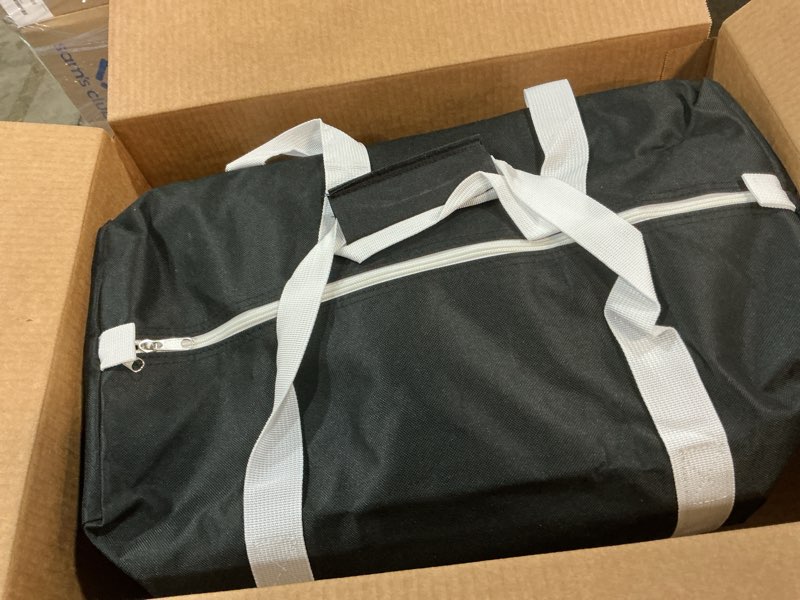 Condition photo showing New/Like New for Storgem Baseball and Softball Practice Net 7×7ft Portable Hitting Pitching Batting Training Net Baseball Backstop Net with Batting Tee and Strike Zone and Bow Frame Black Net Only