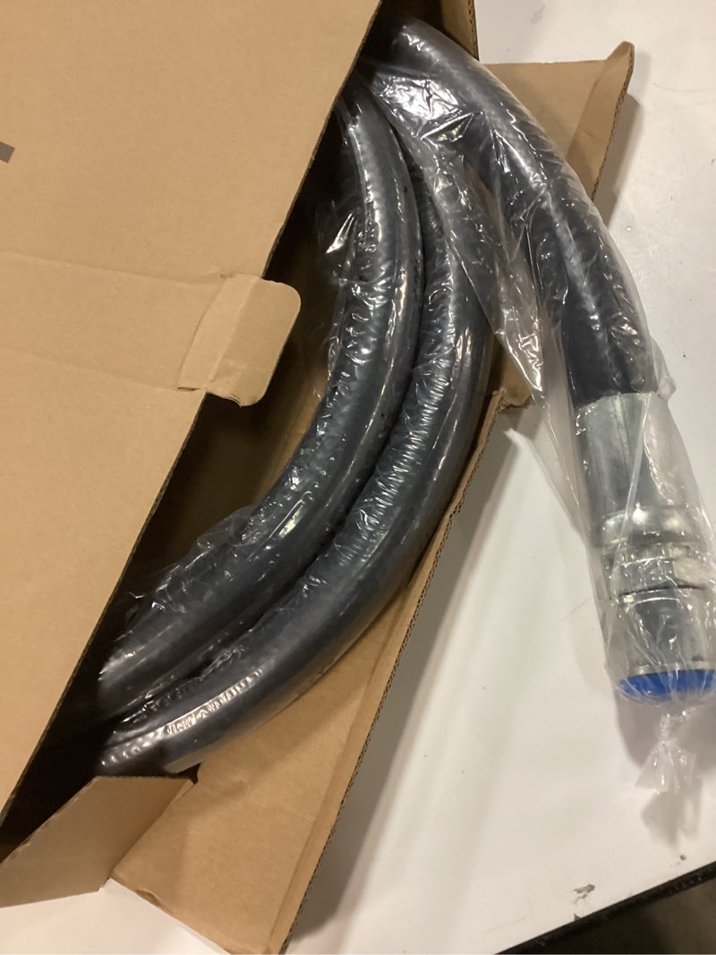 Condition photo showing As Is for Magister Hydraulics Hose Assembly 3/8" JIC Female Swivel, 36" long Hydraulic Hose 2 Wire Braid 36" long JIC