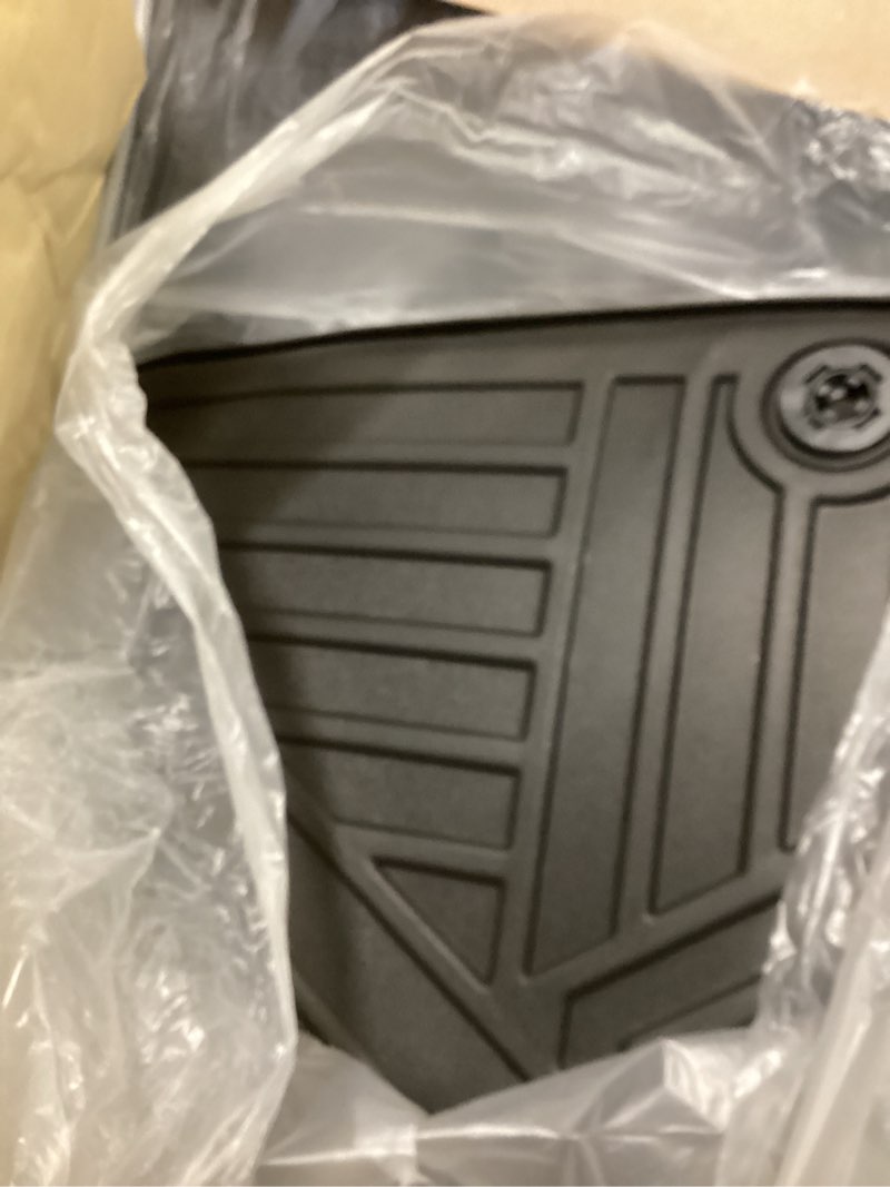 Condition photo showing Good Condition for SMARTLINER Custom Fit Floor Mats 2 Row Liner Set Black for 2011-2014 Ford F-150 SuperCrew Cab