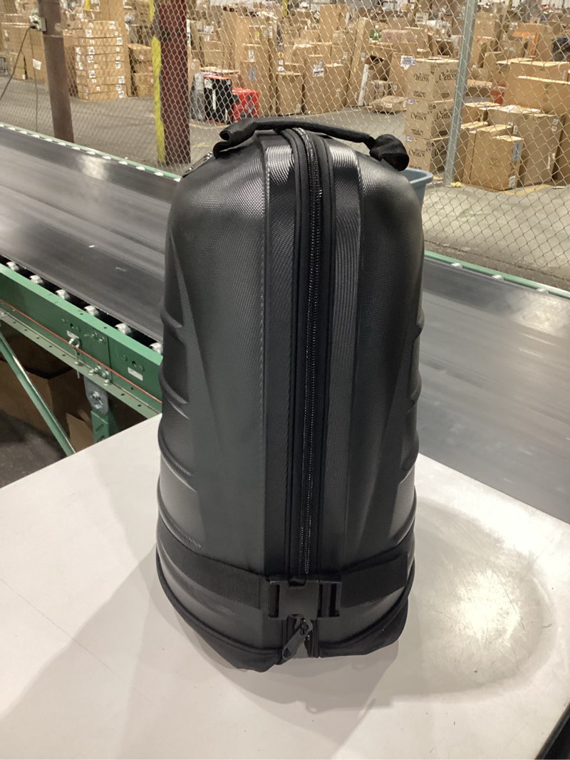 Condition photo showing New/Like New for golf travel bags for airlines with reinforced wheels, hard case top and 1680d heavy duty oxford protect golf clubs, lightweight and easy to use gray