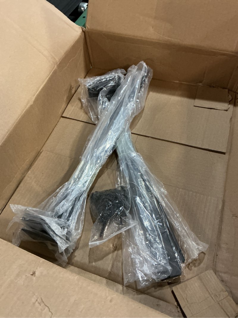Condition photo showing Good Condition for 6 pack - 18 inch black hidden l shelf bracket (1/5 inch thicked) iron floating shelf brackets rustic industrial metal brackets for shelf support black 6 pack 18 inch