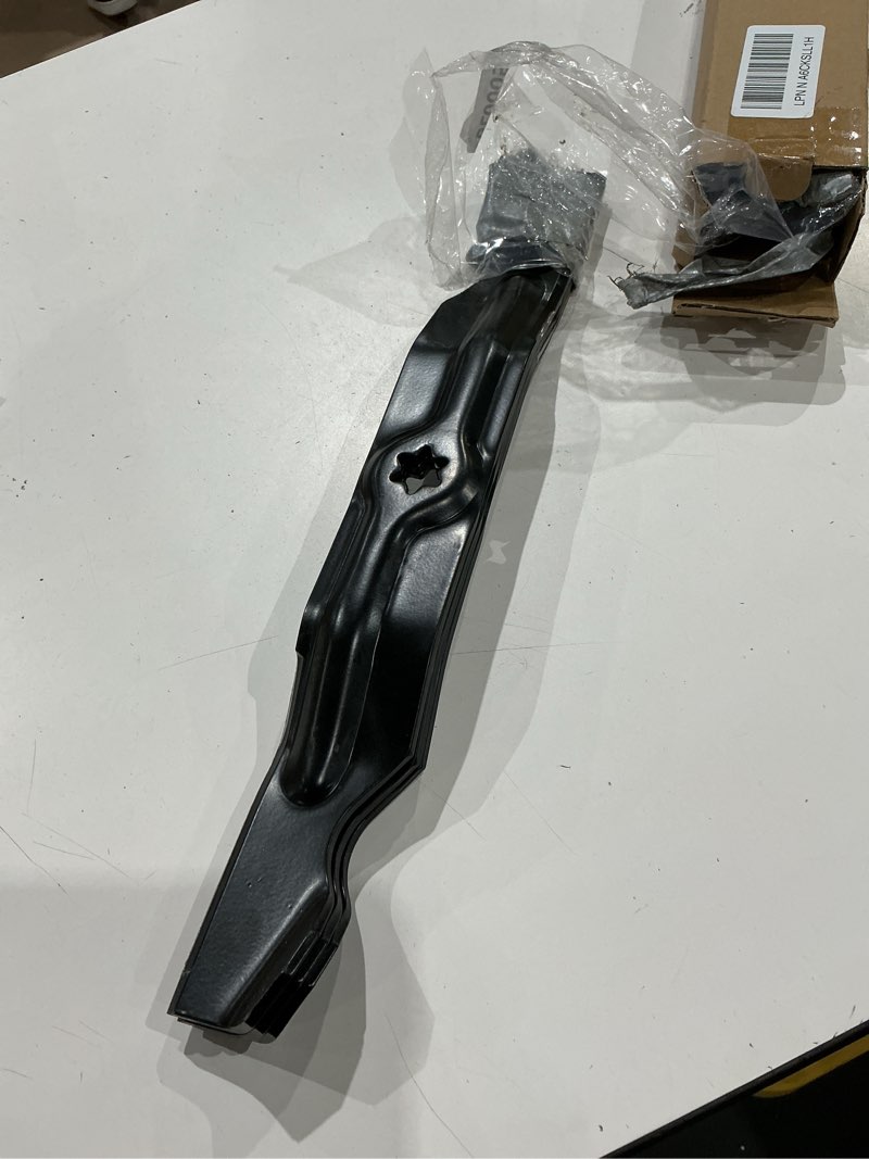 Condition photo showing Good Condition for aeagle 942-04053c 50" blades for cub cadet 50 inch rzt50 1050 lt1050 ltx1050 i1050 troy-bilt mustang 50 inch zero turn mower 742-04053a 742-04056, high lift, 6 point star, 3 pack black