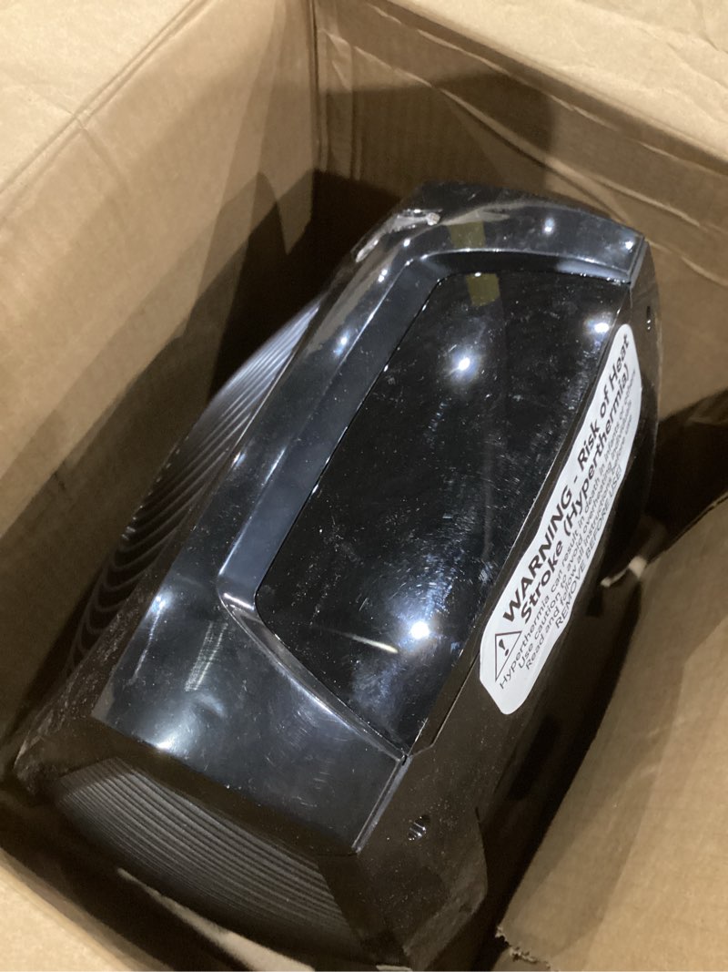Condition photo showing As Is for Vornado TAVH10 (2025) Space Heater with Remote for Home, Fan Only Option, Digital Display with Adjustable Thermostat, Advanced Safety Features, Timer, Auto Climate Control, Heater for Bedroom, Black TAVH10 (2025 Model)