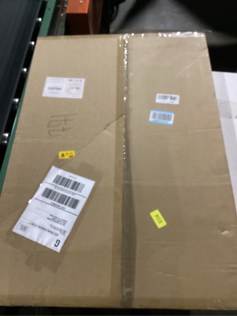 Condition photo showing New/Like New for upsimples 24x36 poster frame, display pictures 20x30 with mat or 24 x 36 without, wall hanging picture frames, black, 1 pack black 24x36