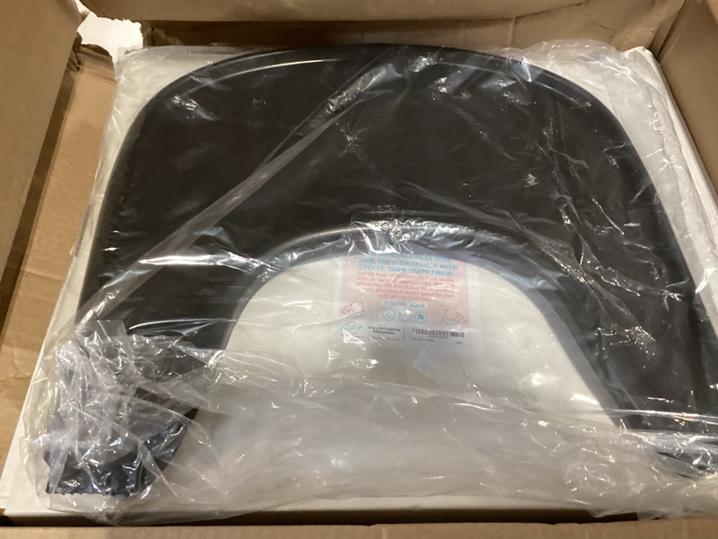 Condition photo showing New/Like New for baby high chair tray compatible with stokke tripp trapp v2+, replacement tray for stokke high chair, smooth surface & strong suction, bpa-free & dishwasher safe, toddlers 6–36 months - black