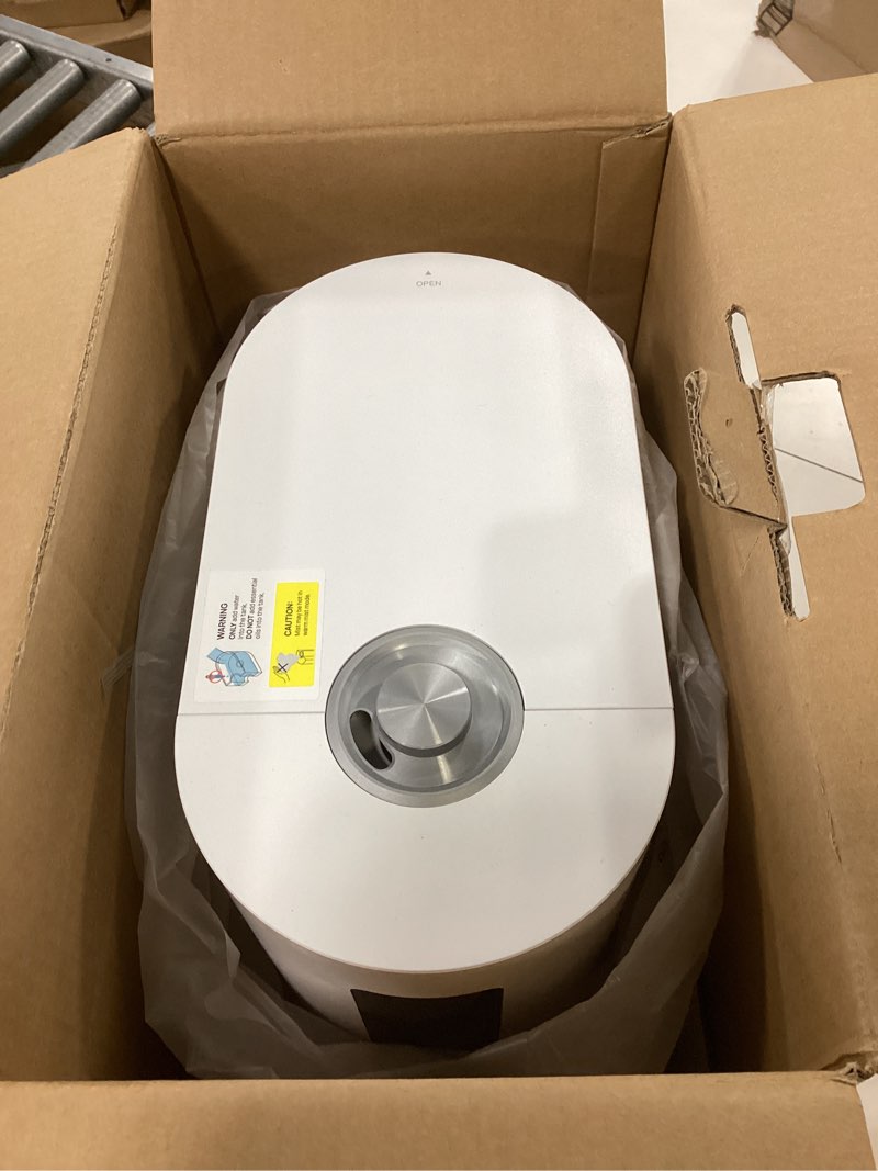 Condition photo showing Good Condition for Dreo 6L Humidifier Large Room, Warm & Cool Mist Humidifiers for Bedroom, 60H Runtime, 12H Timer, Top Fill, Humidity Indicator Light, Baby, Plants, Easy Clean, HM713 White