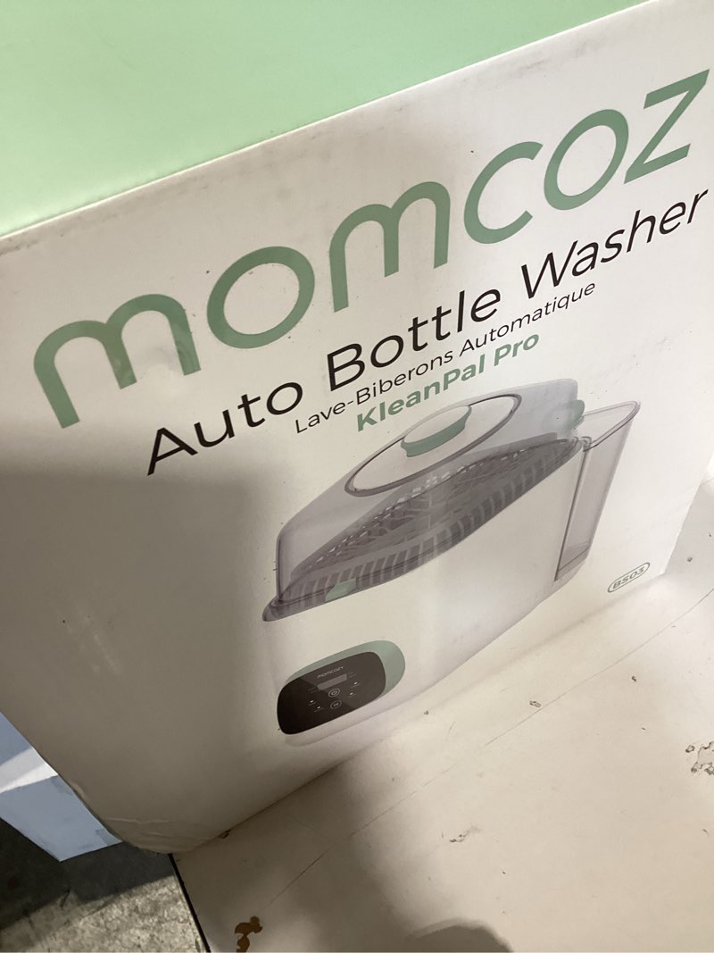 Condition photo showing New/Like New for momcozy kleanpal pro baby bottle washer, sterilizer & dryer - all-in-one cleaning machine for bottles, pump parts & baby essentials - time-saving & effortless care