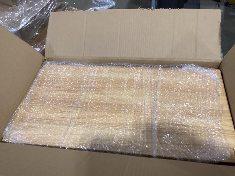 Condition photo showing As Is for hoolerry 5 pcs wire shelf covers foamed pvc wire rack covers for removable closet (not wood) pantry shelves for cabinet bathroom kitchen shelving decoration(wood color,24 x 12 inch) 24 x 12 inch wood color