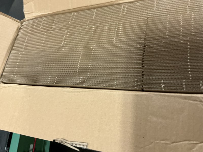 Condition photo showing New/Like New for crugla 40 packs 12x4x4 shipping boxes for small business, corrugated cardboard boxes bulk for shipping packing mailing 12x4x4 inch brown