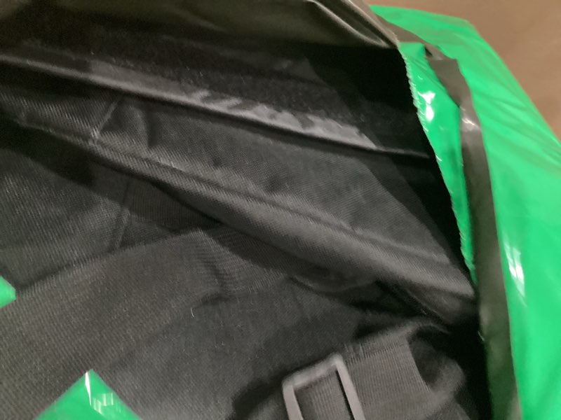 Condition photo showing Good Condition for Large Hat Bag for Baseball Caps, Portable Hat Organizer Carrier for Travel, Hat Storage Box Holder for 24 Snapback Caps, Baseball Cap Traveling Case for Men, Black, and Gift Hat Hooks