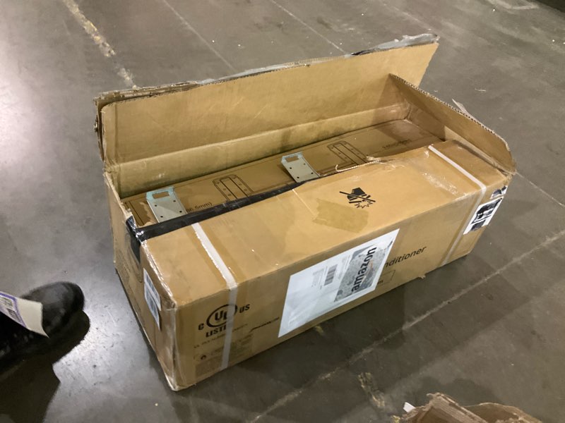 Condition photo showing As Is for 19 SEER2 Ultra-Quiet Mini Split AC | 9000 BTU 3-in-1 Cooling/Heating/Dehumidifier | 115V Inverter Heat Pump | 42dB Whisper Operation | 10ft Pre-Charged Line Set | White Modern Design 9,000 BTU 115V 19 SEER2 White