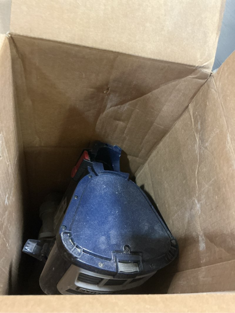 Condition photo showing As Is for Shark Upright Vacuum, Navigator Lift-Away Deluxe with Large Dust Cup Capacity, HEPA Filter, Swivel Steering, Upholstery Tool & Crevice Tool, Blue, NV360