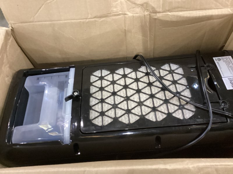 Condition photo showing As Is for Evaporative air cooler black