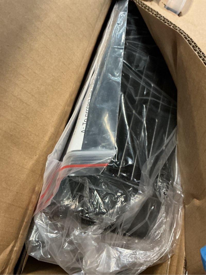 Condition photo showing New/Like New for BREEZEHEAT Convection Panel Heater 1500W, Energy Efficient Electric Space Heater for Indoor Use w/Remote Control, Silent Operation, Slim Design for Large Room, Home Office (Black) 1500w Black