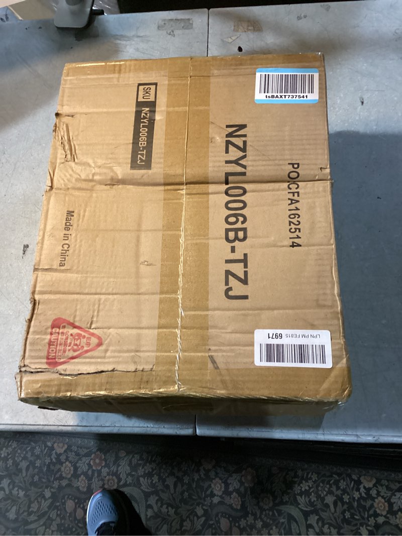 Condition photo showing New/Like New for Laundry Sorter 3 Section, 120 L Laundry Hamper with 2 Drawers & 2-tone Top Panel, Rolling Laundry Basket Organizer with Pull-Out Removable Oxford Fabric Bags for Laundry Room Organization UNZYL006BVV3