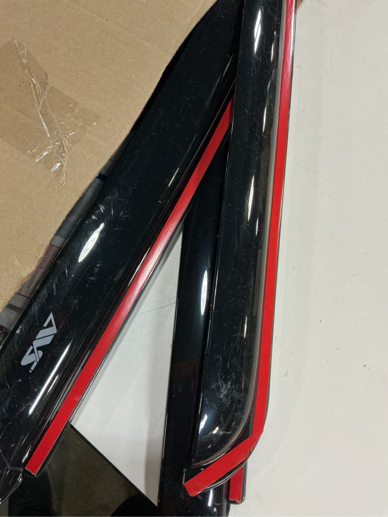 Condition photo showing As Is for Auto Ventshade [AVS] in-Channel Rain Guards for 2017-2026 Ford F-250/F-350/F-450 Super Duty, SUPERCREW ONLY | Window Vent Visors, 4 pcs. - Smoke | 194381