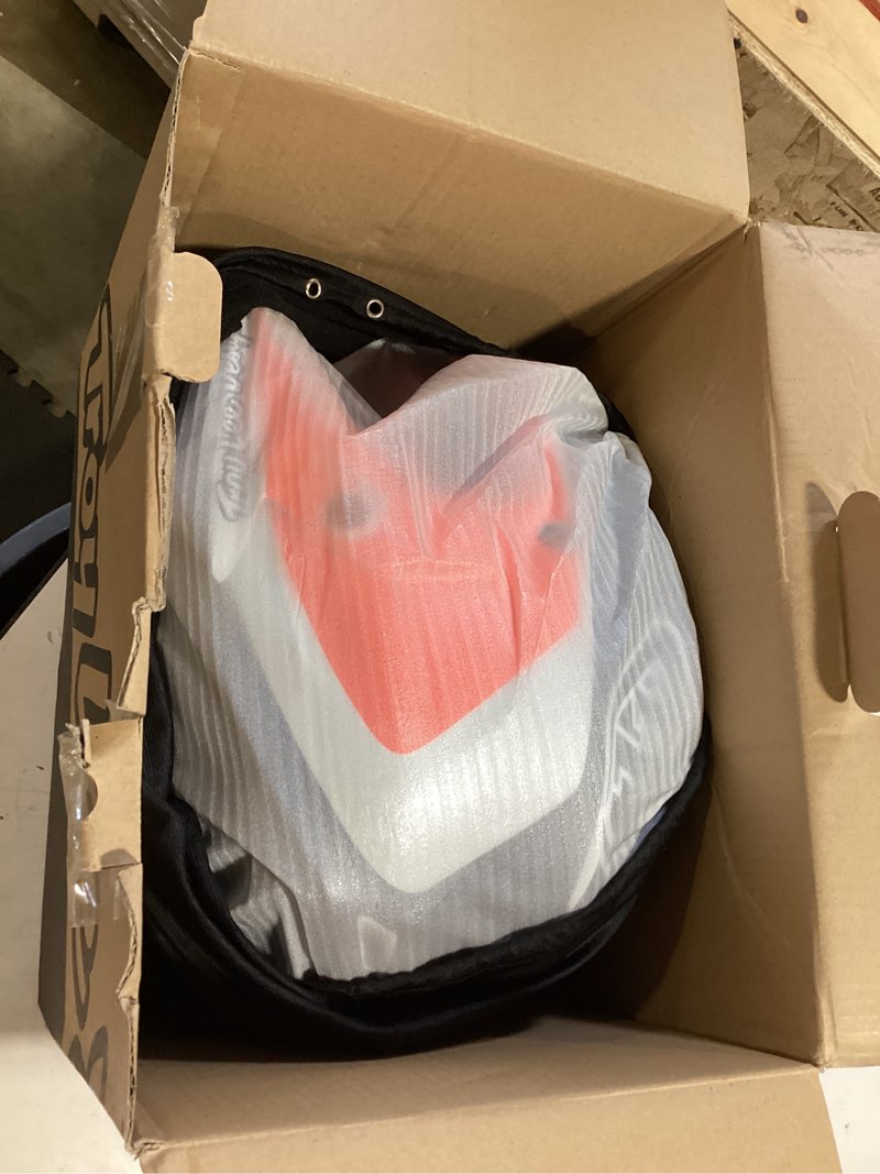 Condition photo showing Good Condition for troy lee designs se4 corsa polyacrylite adult offroad motocross dirt bike atv powersports racing full face helmets mips lightweight ventilated men women (lg, navy/orange)