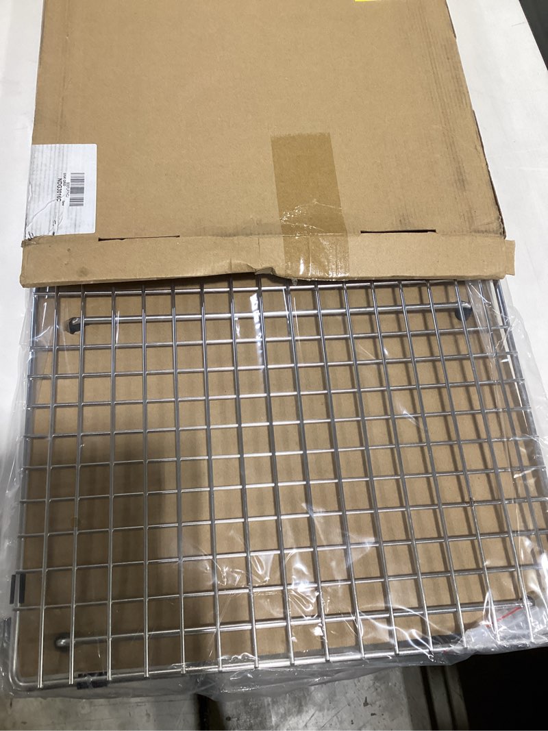 Condition photo showing Good Condition for serene valley sink bottom grid 29-1/2" x 15-9/16", centered drain with corner radius 3/8", sink protector ndg3016c