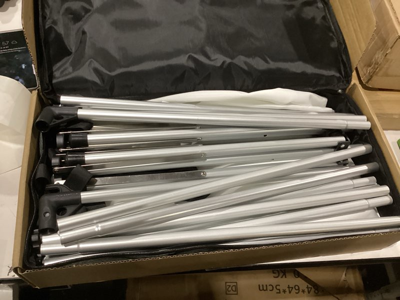 Condition photo showing Good Condition for Projector Screen Outdoor, Projector Screen with Aluminum Alloy Stand Portable 120" Foldable Projection Screens, KSAN 10 Feet Indoor Home Theater Movie Screens with Carry Bag for Backyard Movie Night