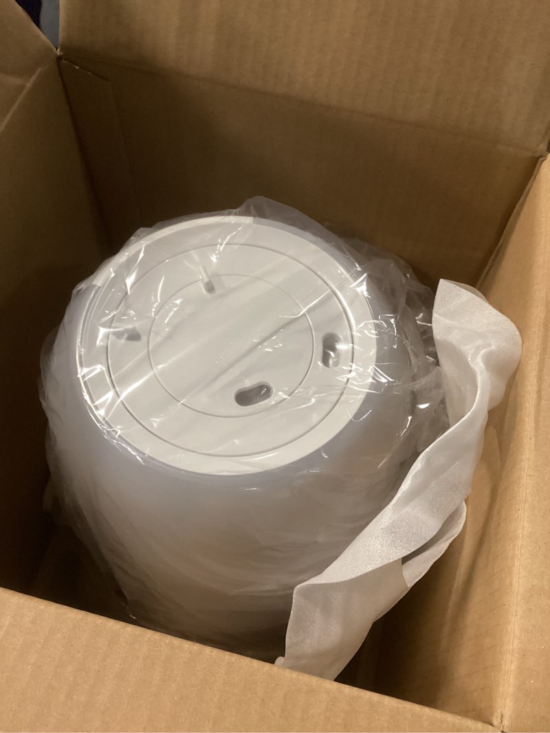Condition photo showing New/Like New for honeywell ultra comfort cool mist humidifier, 1 gal tank, no filter, easy to fill and clean, cleaning brush included, ultra quiet, use with essential oils, white, hul545w