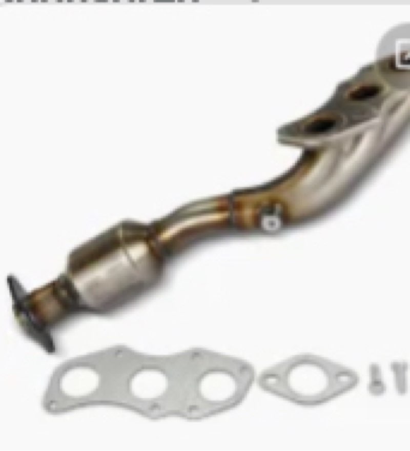 [Front Right]FortunaFlow Exhaust Manifold Catalytic Converter Compatible with Lexus IS250 2006-2015 