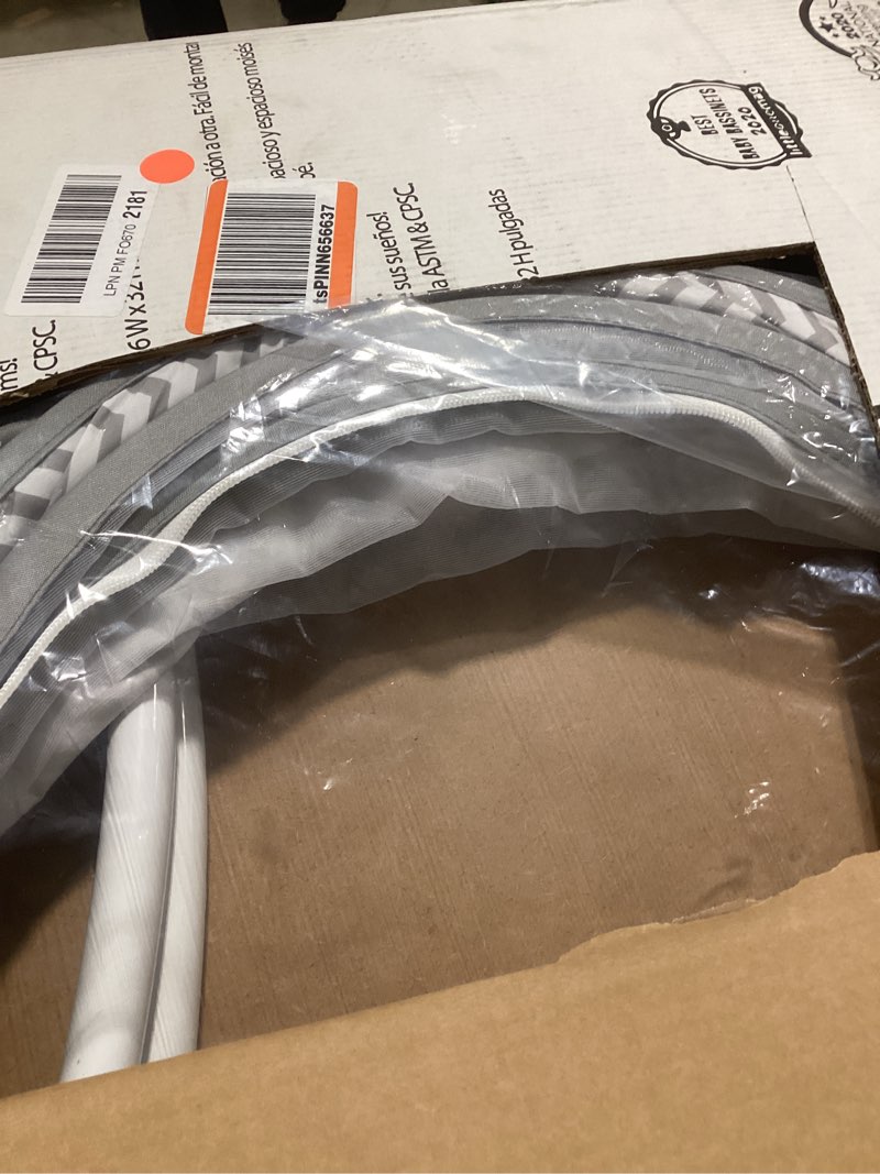 Condition photo showing Good Condition for Dream On Me Karley Bassinet, Grey Dark Gray