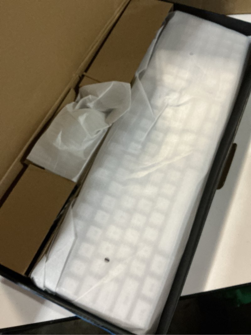 Condition photo showing New/Like New for gaming keyboard and mouse combo, k1 rgb led backlit keyboard with 104 key for pc/laptop(white) k1 white