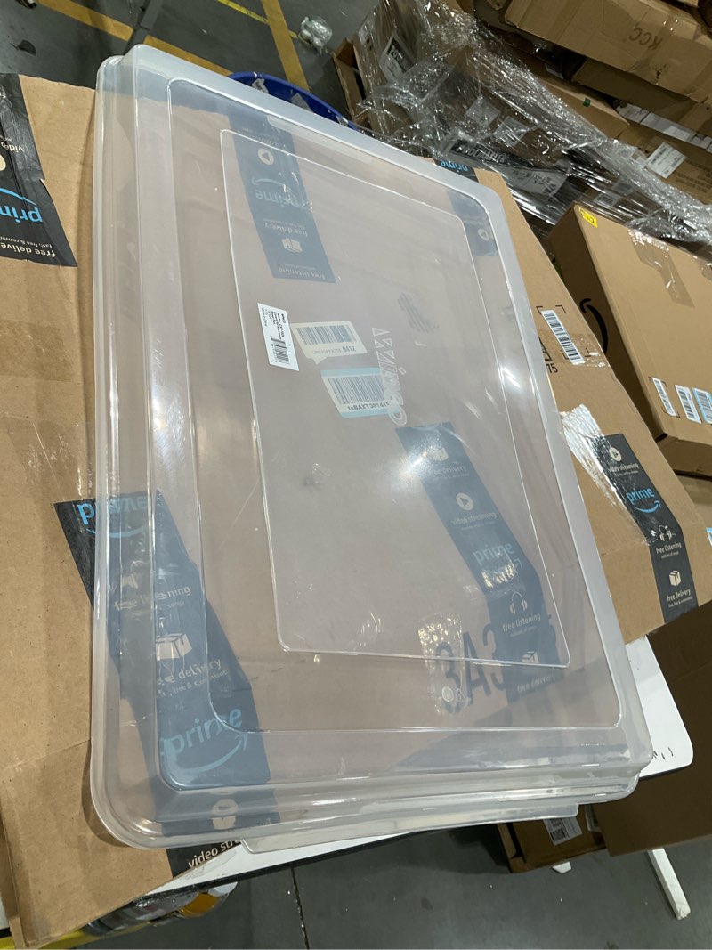 Condition photo showing Good Condition for Winco Covers for Aluminum Sheet Pan, 18 by 26-Inch , Clear