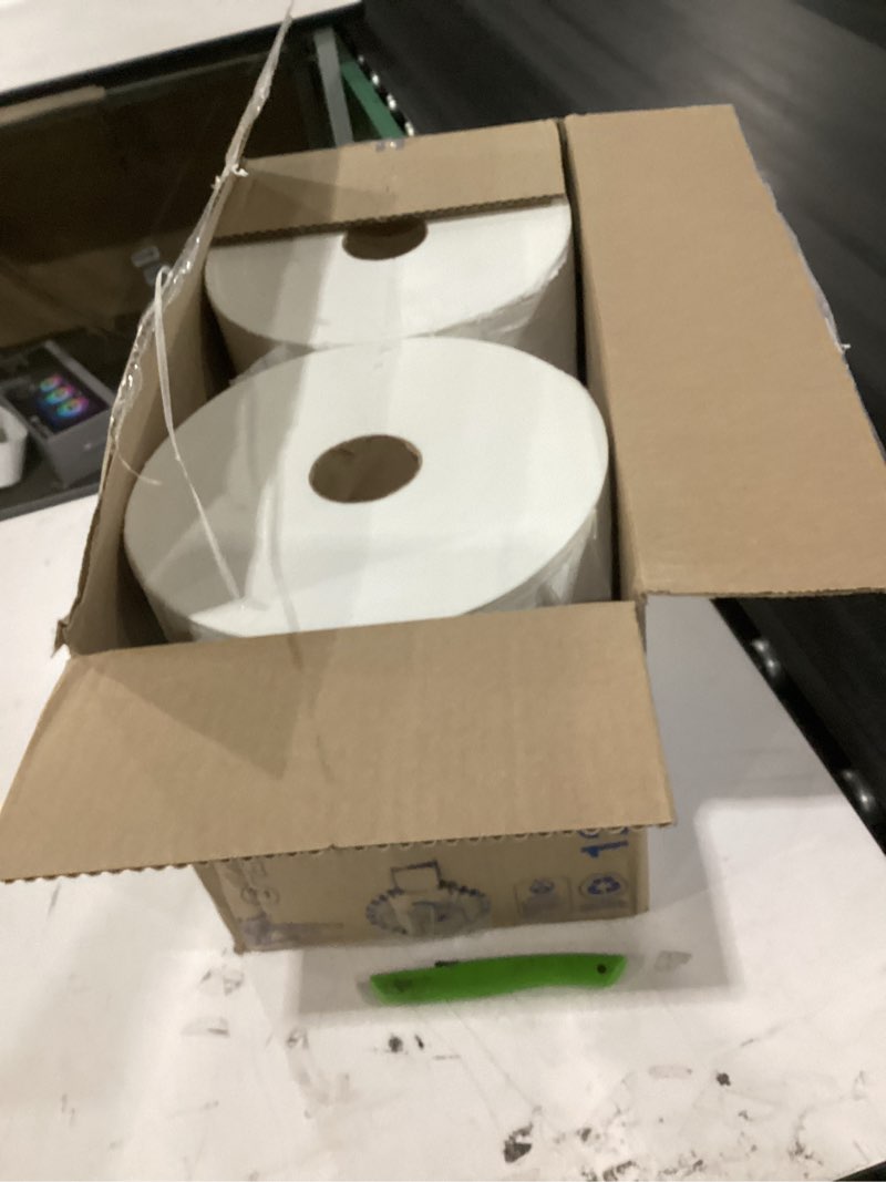 Condition photo showing New/Like New for tork jumbo toilet paper roll white t1, advanced, 2-ply, 6 x 1600 feet, 12021502, 6 count (pack of 1) 6 roll (pack of 1)