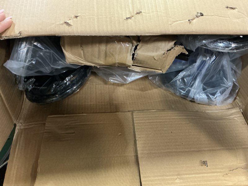 Condition photo showing New/Like New for Drive Medical Deluxe Lightweight Aluminum Transport Wheelchair, Blue, 17" 17" Blue