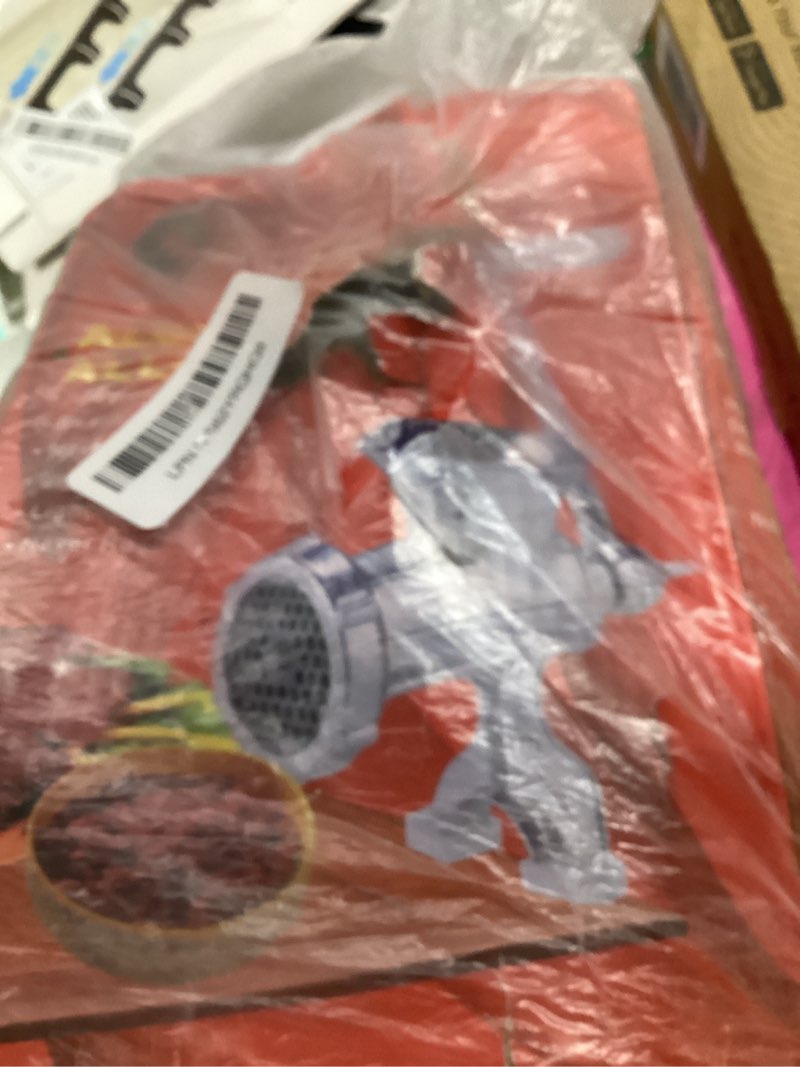 Condition photo showing Good Condition for 3 in1 meat grinder manual mincer - manual meat grinder sausage maker meat grinders for home use fast and effortless for all meats (silver) (#10)