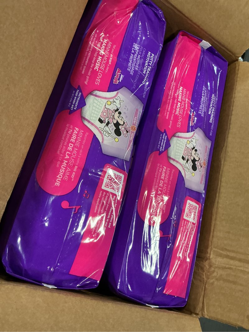 Condition photo showing New/Like New for Pull-Ups Girls' Potty Training Pants, Size 5T-6T Training Underwear (46+ lbs), 80 Count (2 Packs of 40)