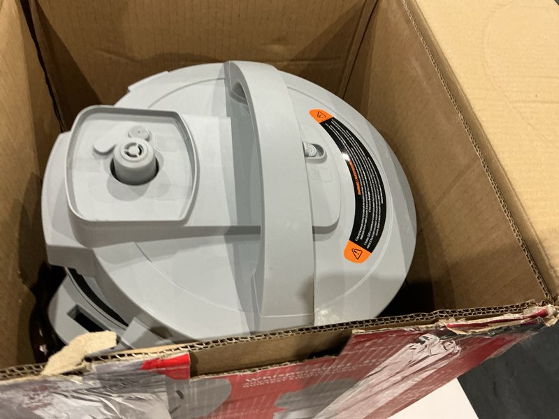 Condition photo showing Good Condition for instant pot, 8-quart whisper quiet 9-in-1 electric pressure cooker, slow rice cooker, steamer, sauté, yogurt maker, warmer & sterilizer, app with over 800 recipes, stainless steel, duo plus 8 quarts