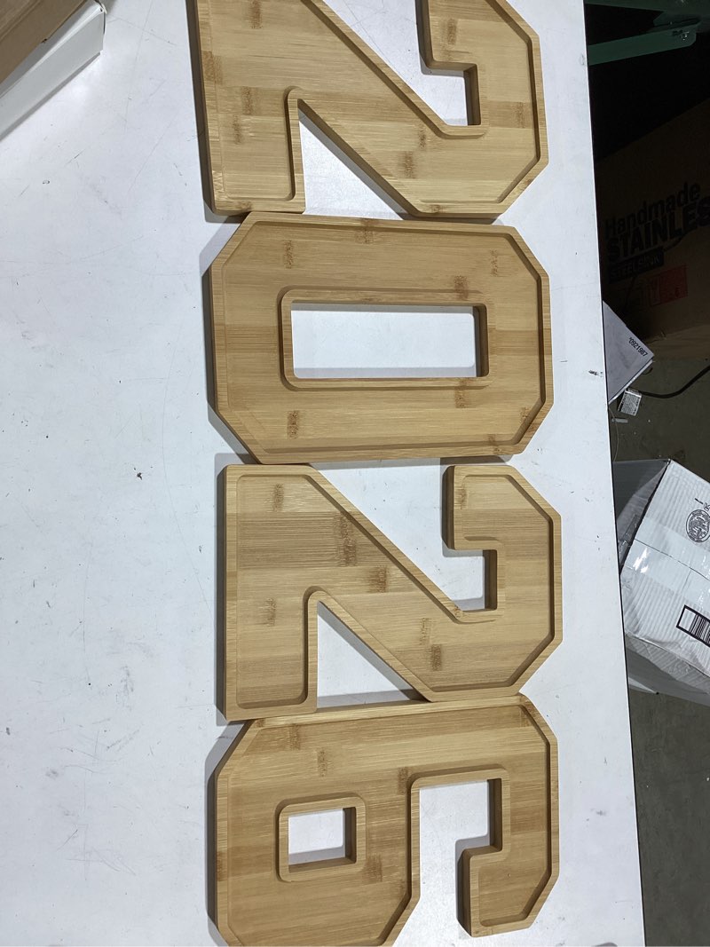 Condition photo showing Good Condition for 2026 graduation party decorations numbers charcuterie board box - bamboo tray for graduation centerpieces - class of 2026 table decoration for college high school