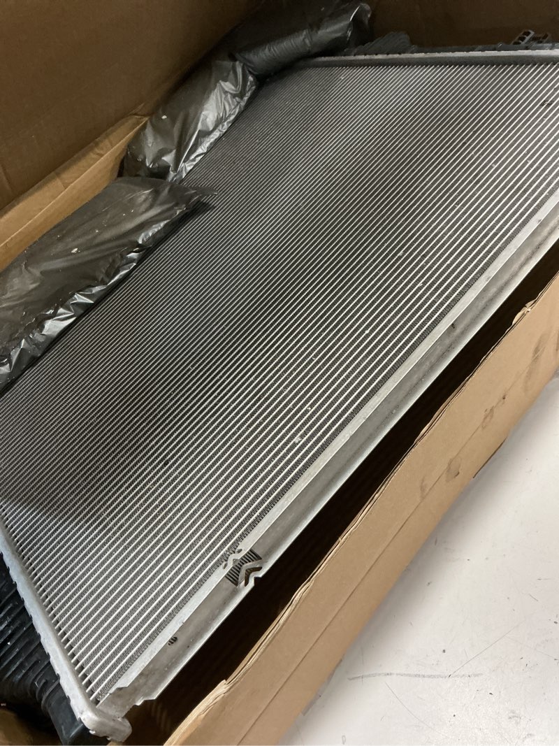 Condition photo showing As Is for a-premium engine coolant radiator assembly compatible with bmw 320i, 320i xdrive, 330e, 330i, 330i gt xdrive, 330i xdrive, 340i, 340i xdrive, 340i gt xdrive, 430i, 430i xdrive, 440i, 440i xdrive