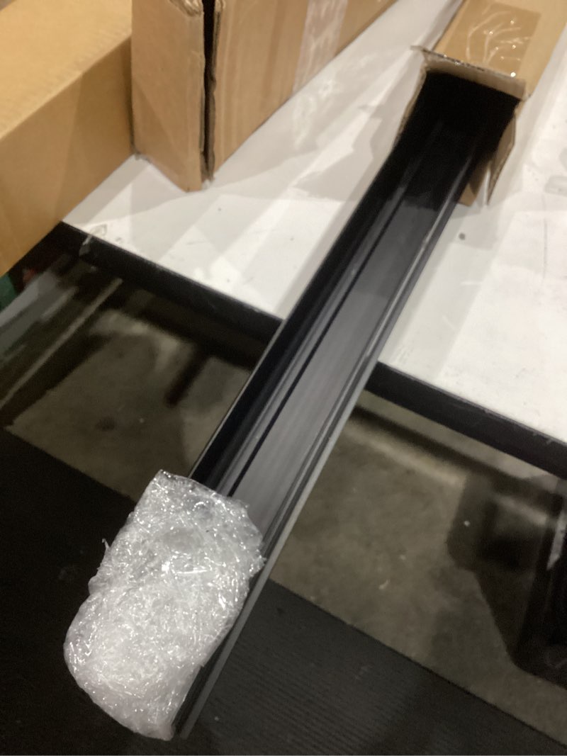 Condition photo showing Good Condition for foldtier 1 pcs 1-3/4 x 32 under door sweep for exterior & interior doors adjustable double bubble draft stopper for door bottom, energy efficient slide to install blocks dust/insects/noise(black) 32 inch black 1