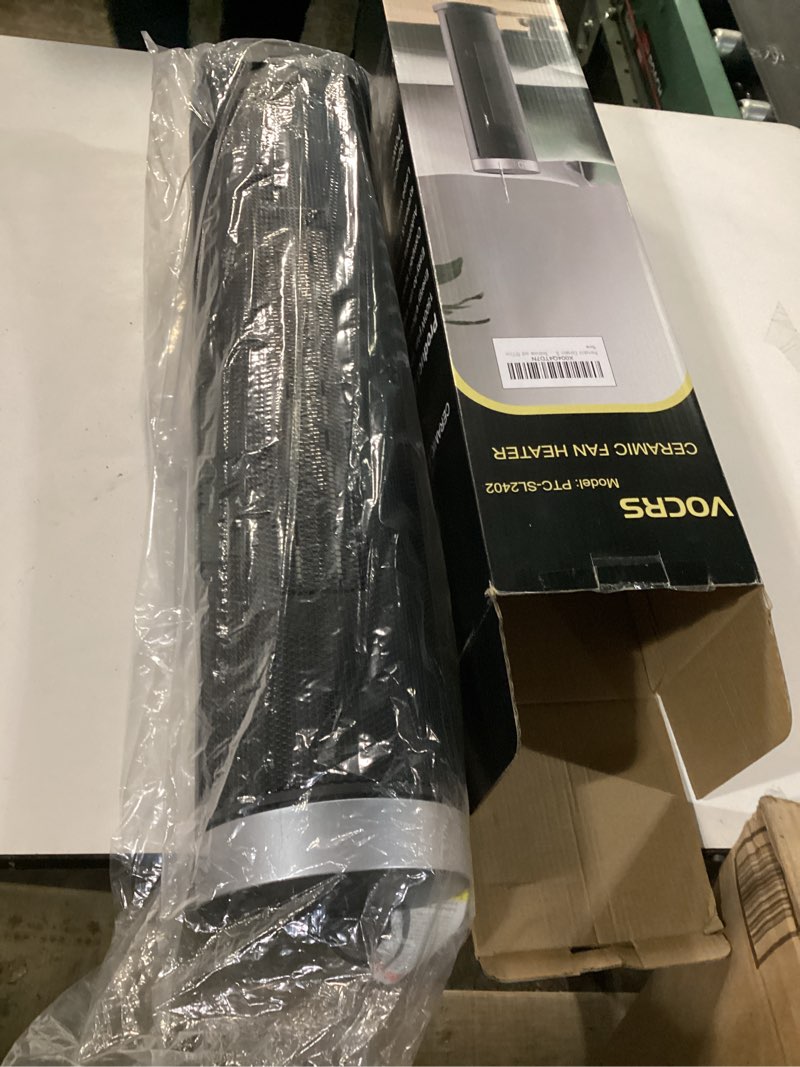 Condition photo showing Good Condition for Space Heater for Indoor Use with Remote - 70° Oscillating Tower Electric Heater, 24 Inchs, 12H Timer, 1500W Quiet PTC Ceramic Heating with Thermostat, Fast Safety Heat for Office, Home, Bedroom