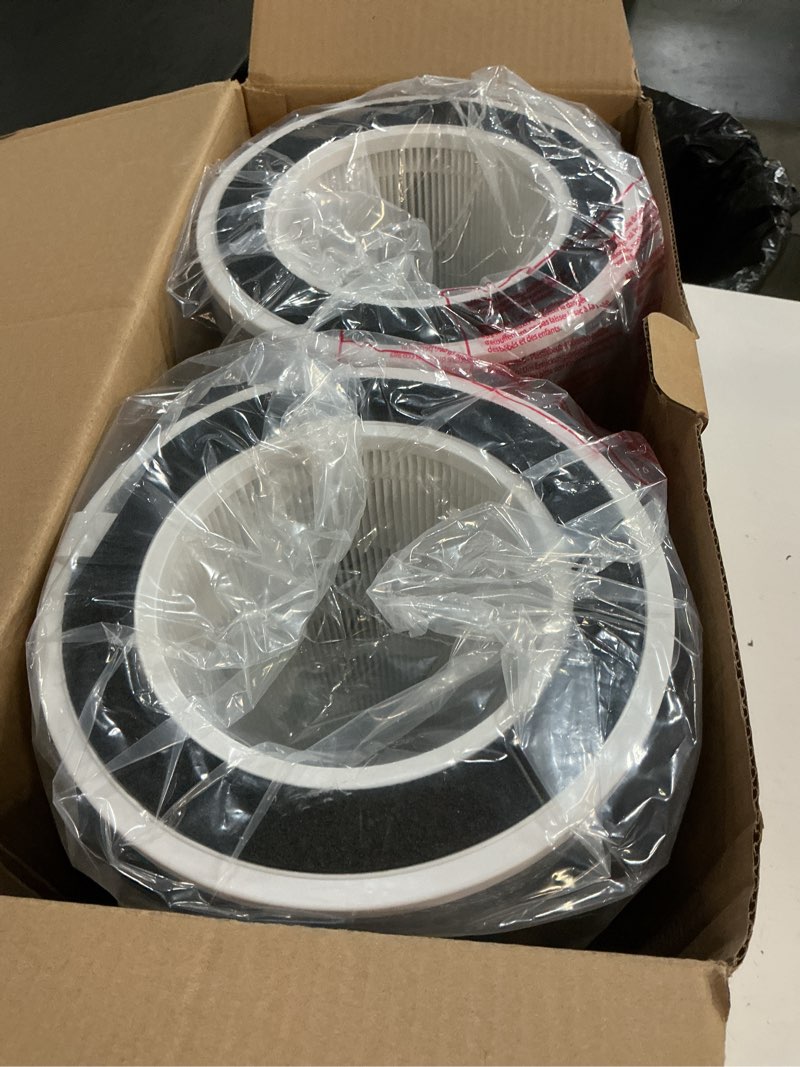 Condition photo showing New/Like New for hp302 hp201 replacement filter compatible with shark hp201 hp302 hp301 hp202 hp232 hc502 ap1000 air purifier max, h13 true hepa for 99.97% particles & dust, compare part # he2fkbas, he2fkbasmb, 2 pack hp302-2 pack