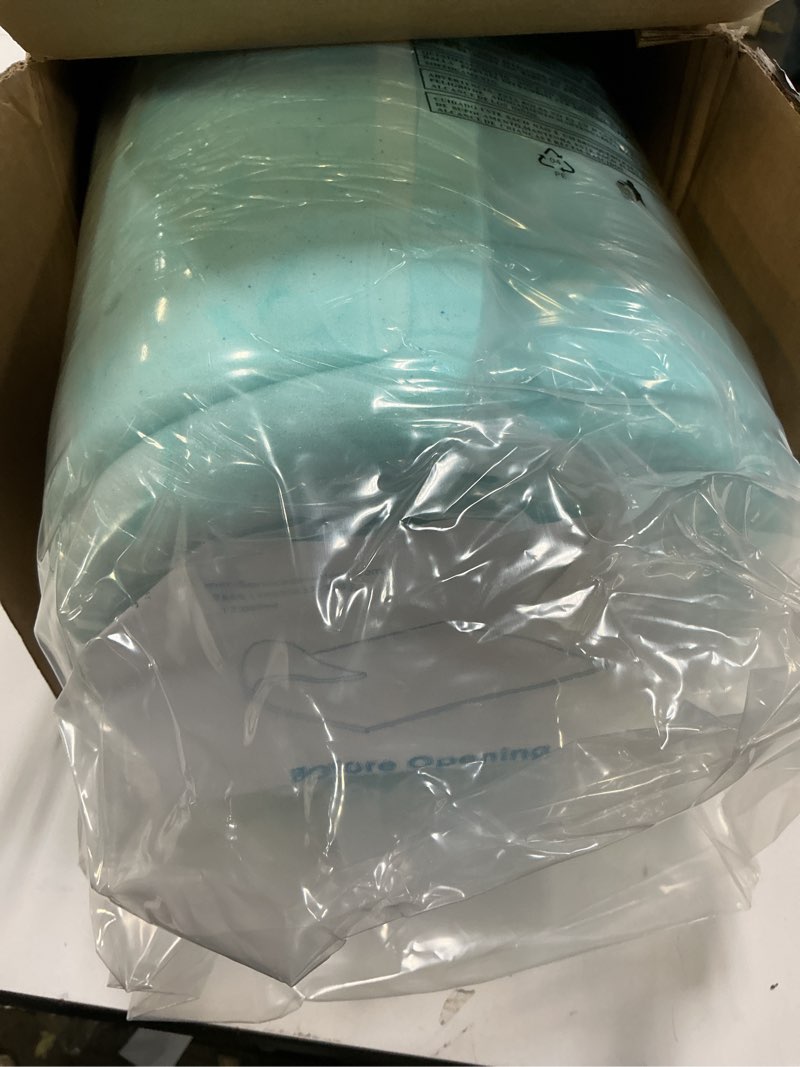 Condition photo showing Good Condition for Mattress Topper Queen, 2 Inch Gel Infused Memory Foam Mattress Topper, Pressure Relief, Mattress Pad, Breathable Bed Topper, CertiPUR-US Certified Blue Queen 2 Inch