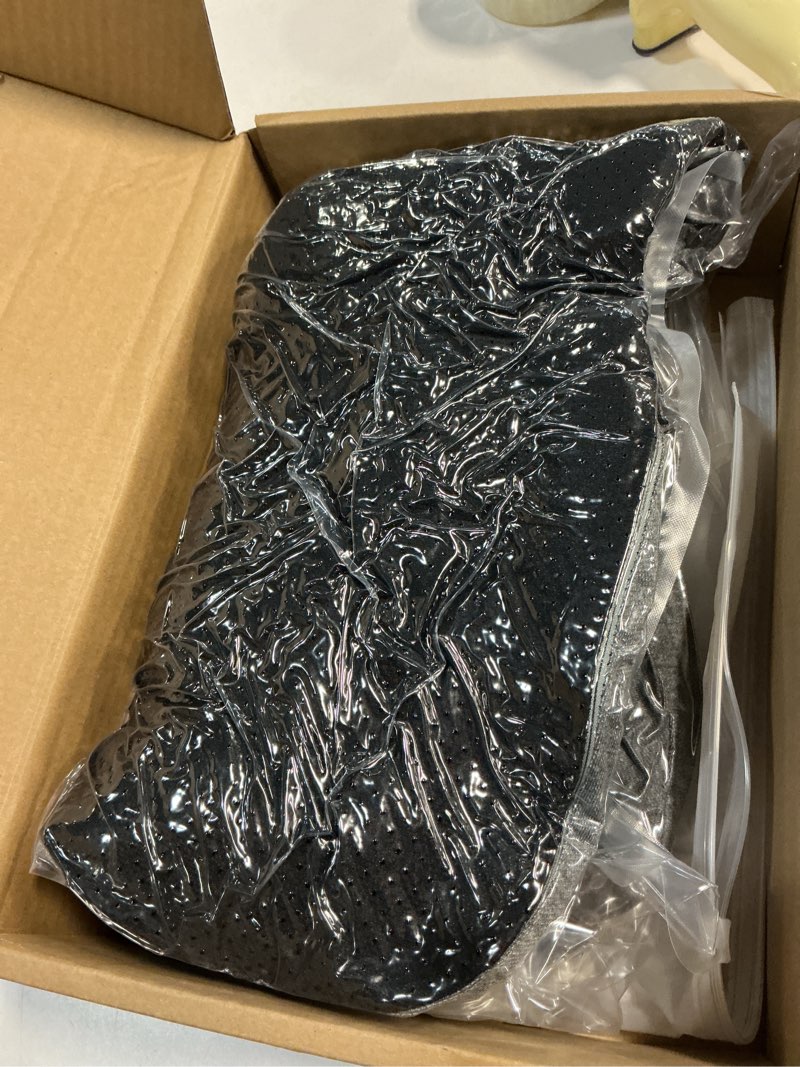 Condition photo showing New/Like New for Seat Cushion, Memory Foam Pressure Relief Coccyx Cushion for Tailbone Pain, Extra-Large Butt Pad for Office Chair, Car Seat, and Gaming Chair Pain Relief, Extra Cover Gray