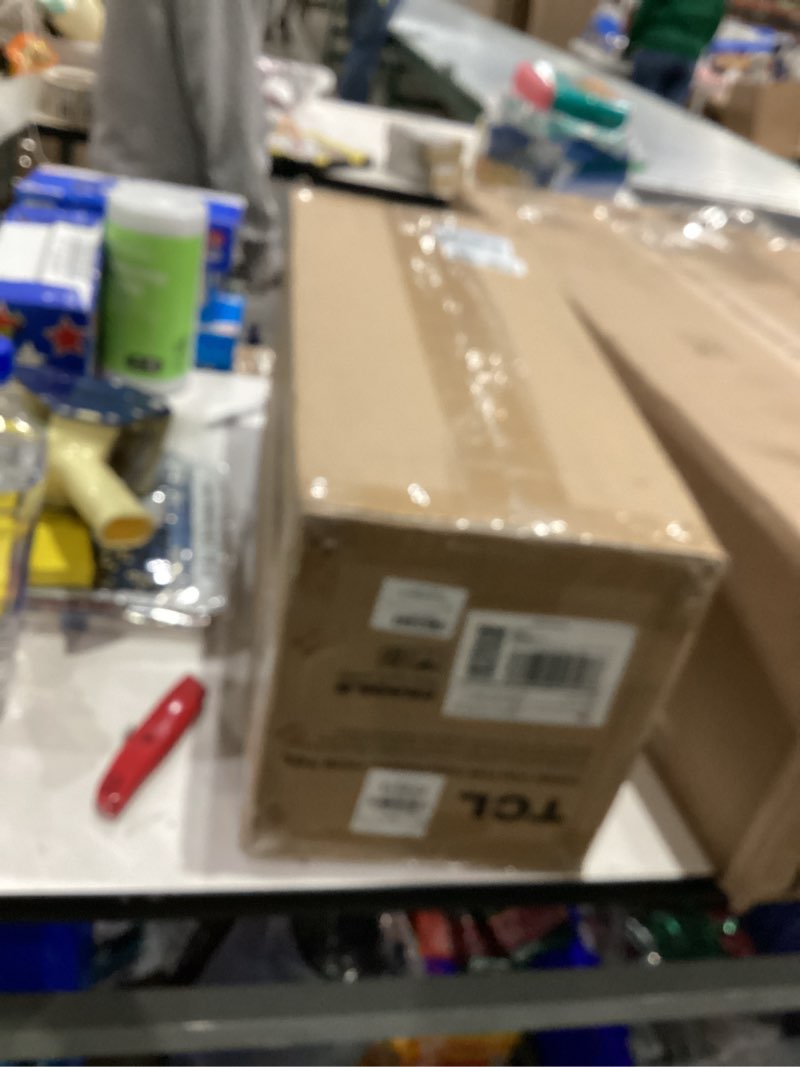 Condition photo showing New/Like New for TCL 52" Modern Ceiling Fan with Lights, 5 Blades, 6 Speeds DC Reversible, Dimmable, White Flush Mount for Bedroom, Living Room and Garage