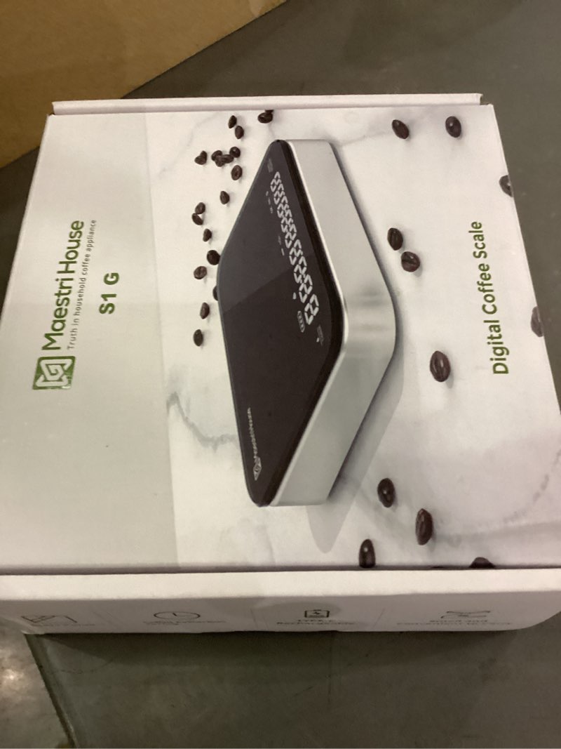 Condition photo showing New/Like New for Digital coffee scale