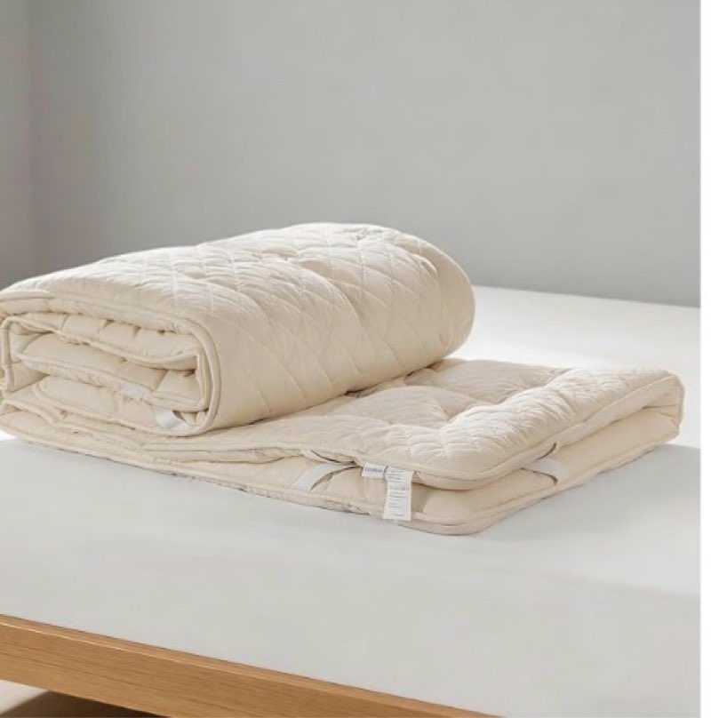 luxury 100% organic wool mattress topper made from australian merino,extra thick pillow top mattress