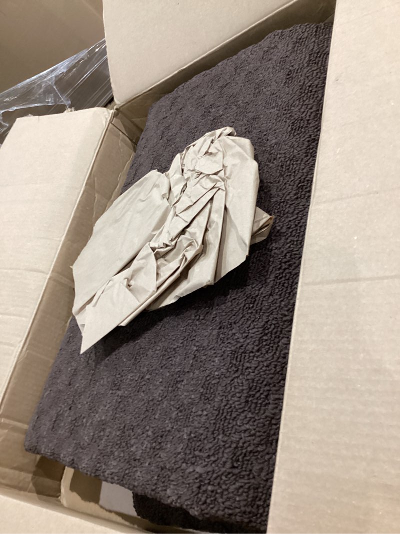 Condition photo showing Good Condition for Garland Rug Town Square Brown Mocha 5' x 8' Non Slip Area Rug for Living Rooms & Hallways, Stylish & Durable for High-Traffic Areas Mocha 5' x 8' (Rectangular)