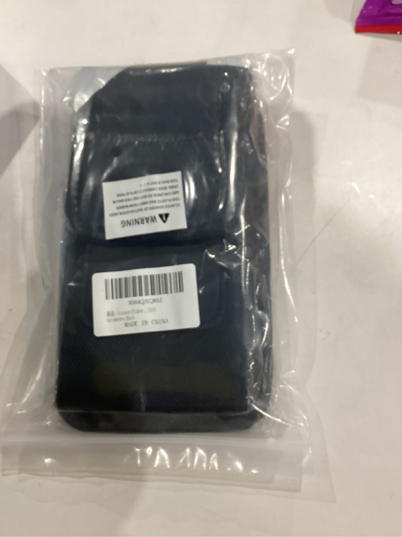 Condition photo showing New/Like New for Scanner Holster with Belt Clip and Hook Compatible with USPS Accessories,Black