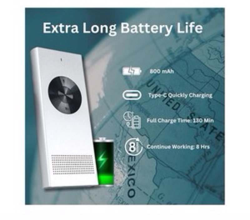 MUAMA Enence Instant Two-Way Translator Personal Language Assistant New Sealed