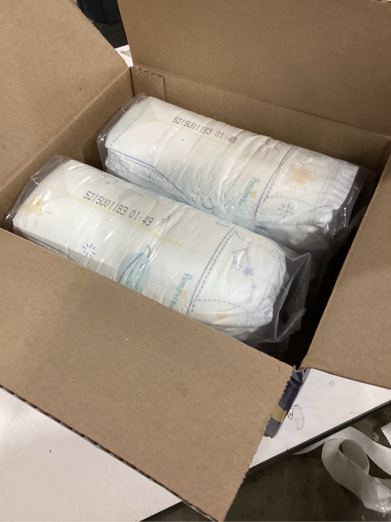 Condition photo showing Good Condition for Pampers Swaddlers Overnights Diapers - Size 7, 36 Count, Disposable Baby Diapers, Night Time Skin Protection