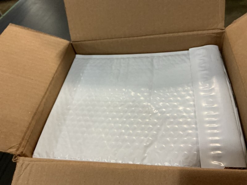 Condition photo showing Good Condition for 12 poly bubble envelopes #2 / 8.5x12 self-sealing padded mailers made in the usa